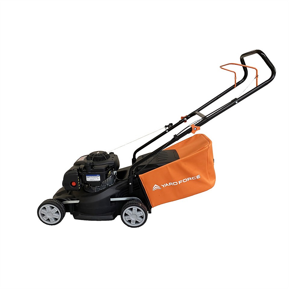 Yardforce Briggs and Stratton Push Petrol Lawn Mower 40cm