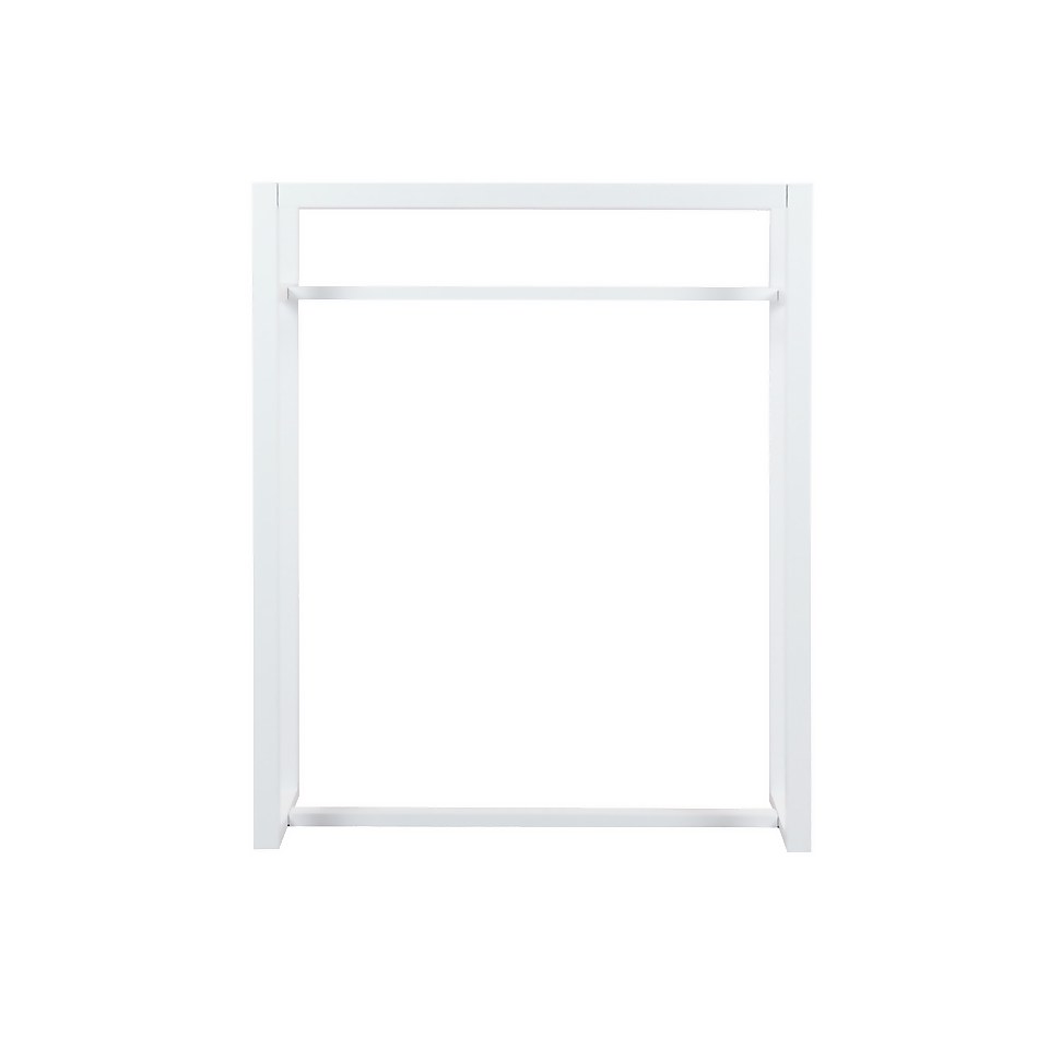 White towel stand hot sale