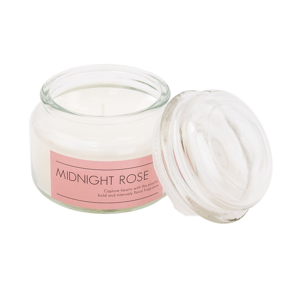 Midnight Rose Jar Candle