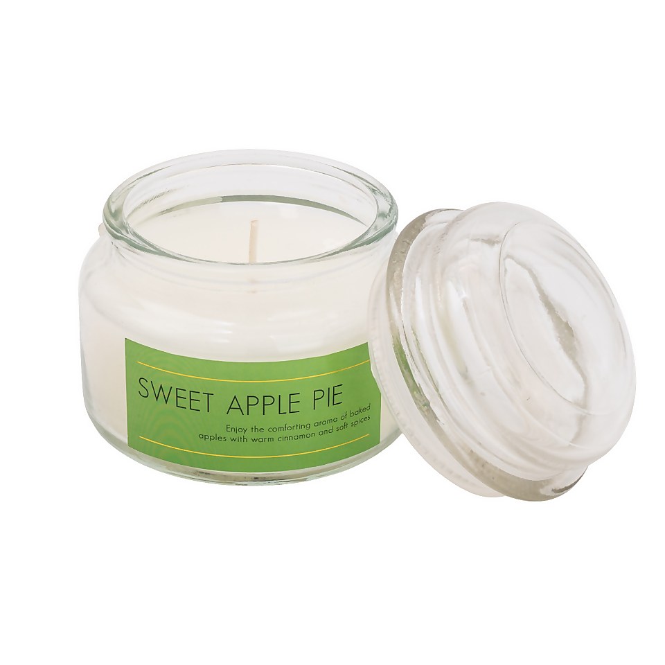 Sweet Apple Pie Jar Candle