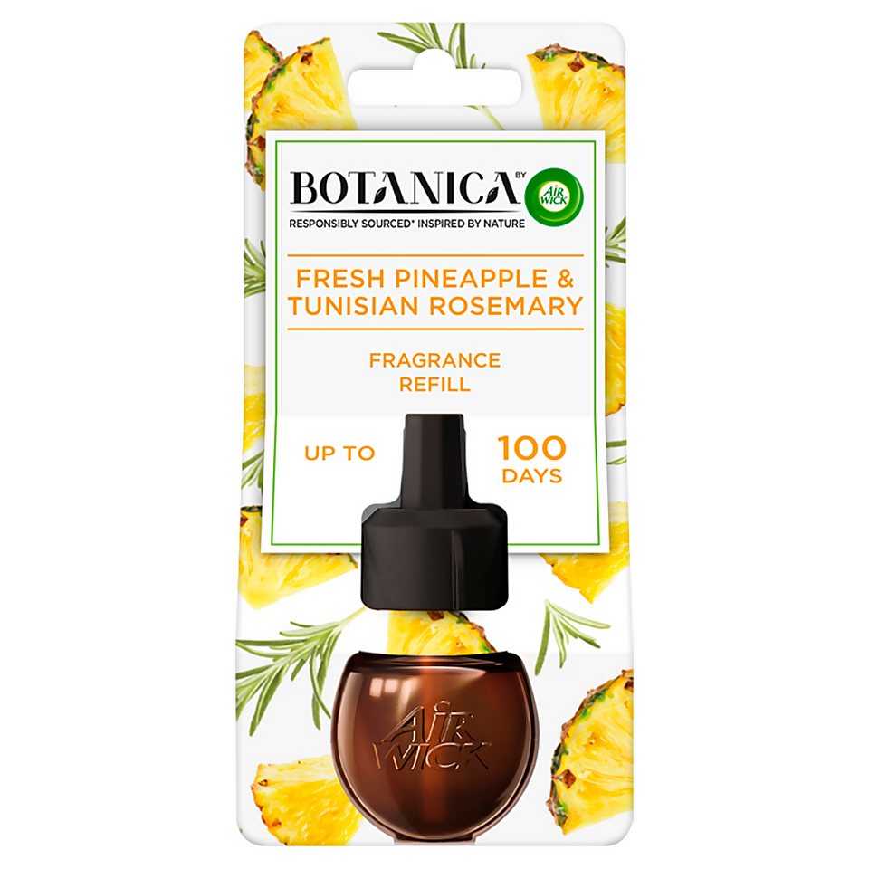 Botanica by Air Wick Fresh Pineapple & Tunisian Rosemary Plug-In Diffuser Refill 19ml