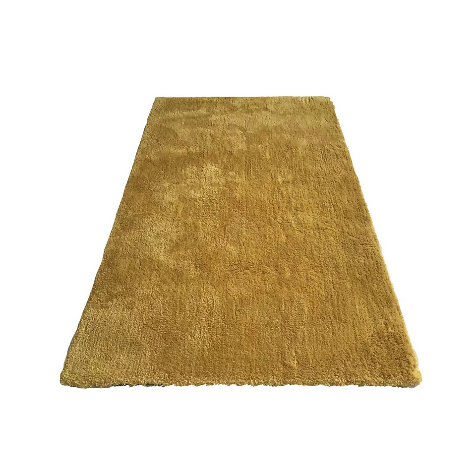 Cosy Rug 120x170cm Ochre Homebase