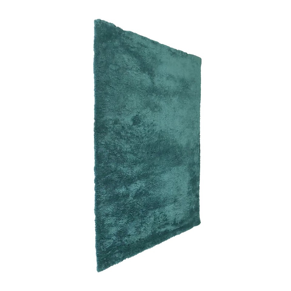 Cosy Rug 120x170cm Teal Homebase