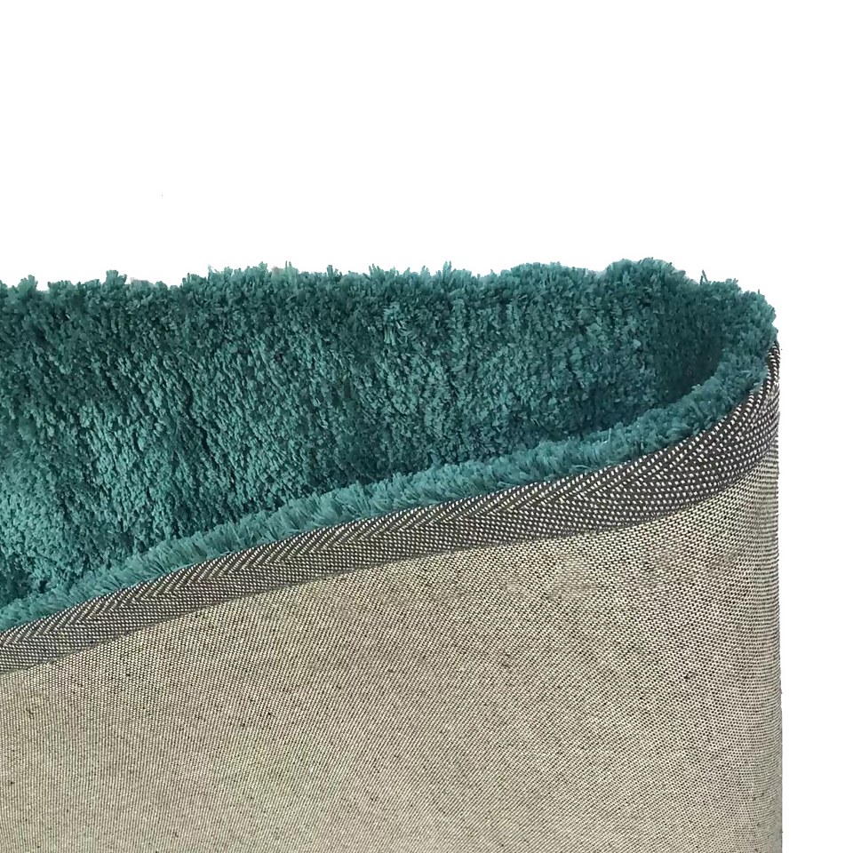 Cosy Rug 120x170cm Teal Homebase
