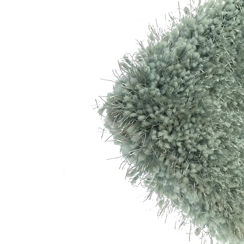 Shimmer Rug 120x170cm Duck Egg Homebase