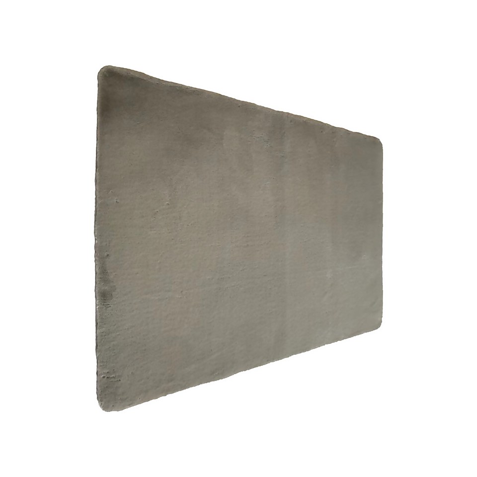 Luxury Soft Faux Fur Rug 120x170cm Vapour Homebase