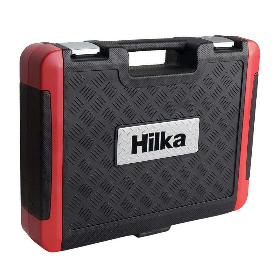 Hilka 94 Piece 1/4" & 1/2" Drive Socket Set