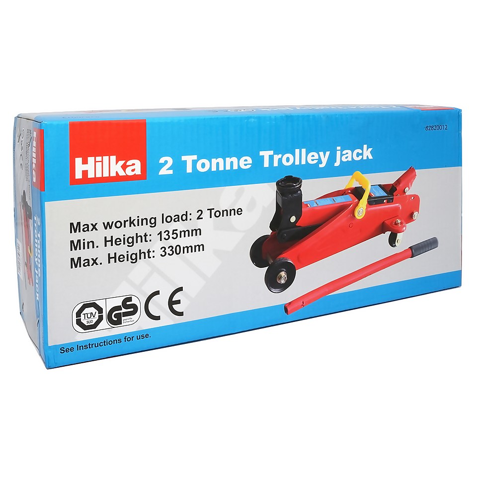 Hilka 2 Tonne Trolley Jack