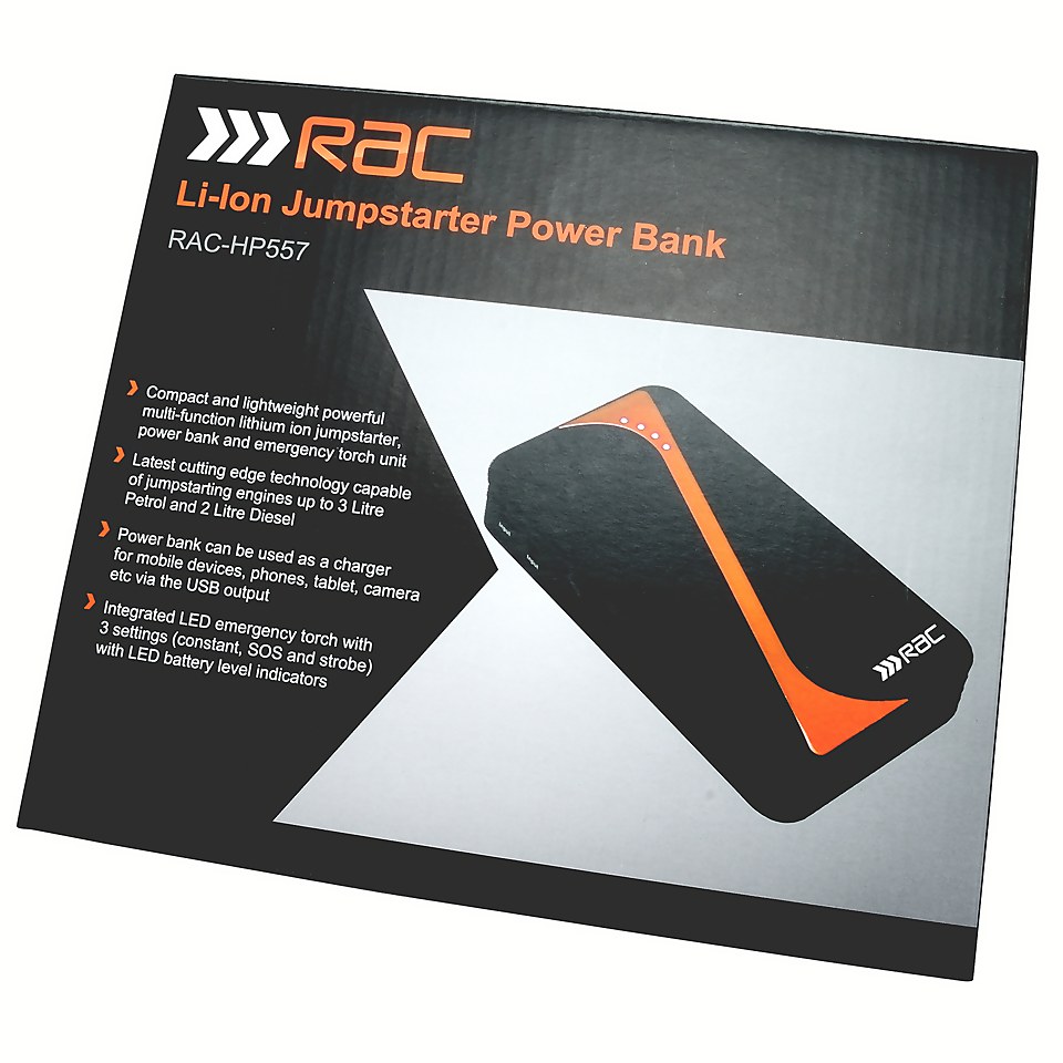 RAC 400 Amp Jump Starter Power Bank