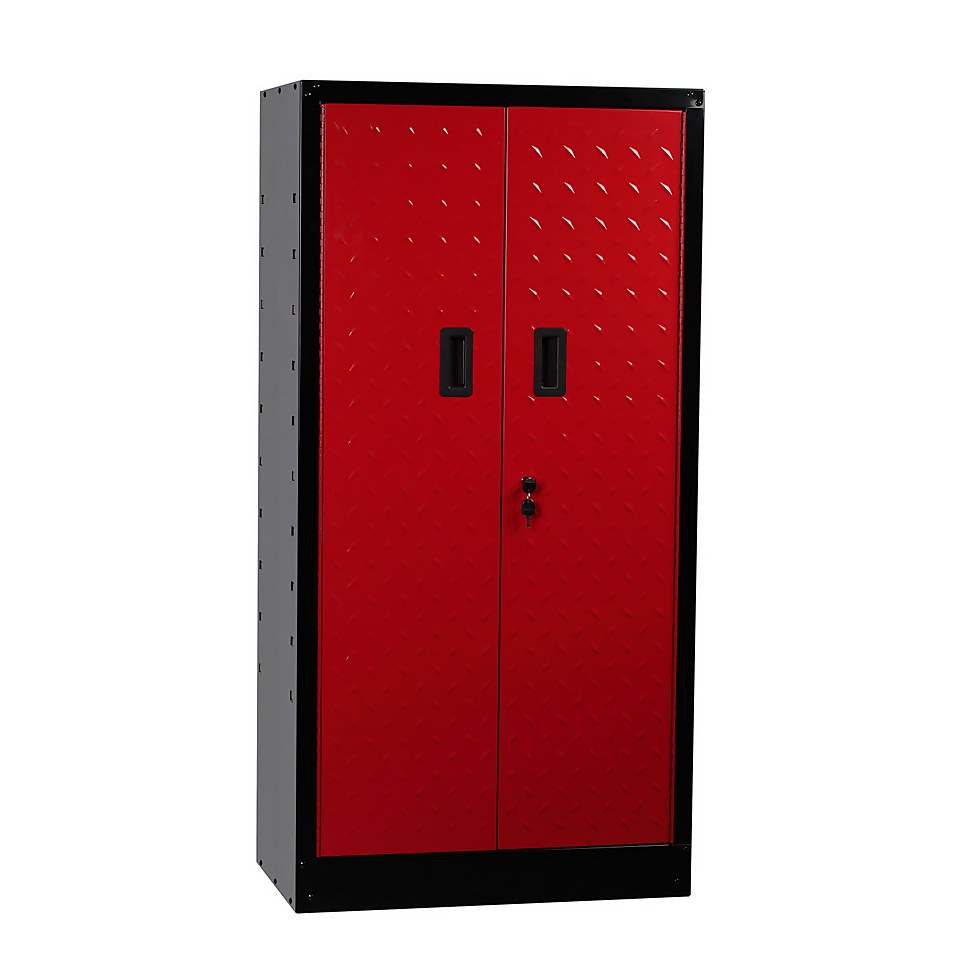 Hilka Garage Tall Tool Storage Cabinet