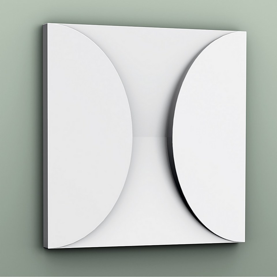 3d Circle Wall Panel 33x33x29cm - Pack of 4