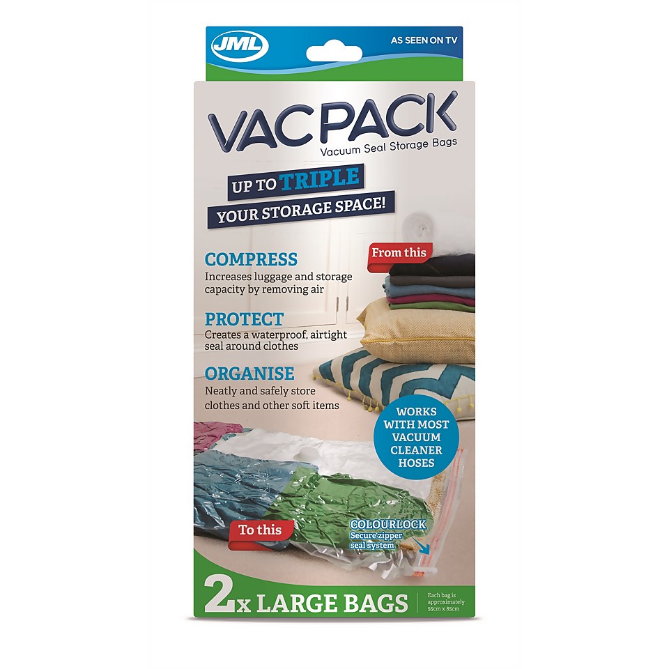 Vac Pack Go Bags - Large