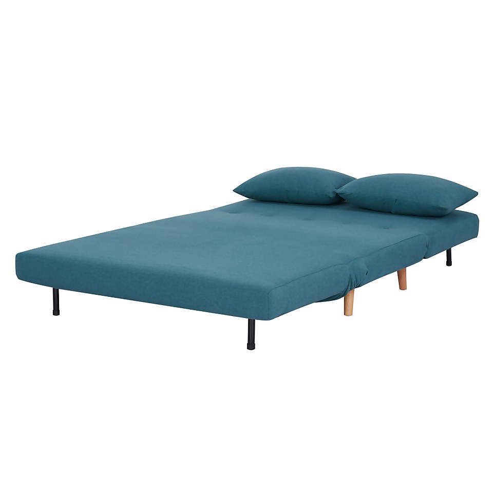 Freya Folding Sofa Bed Peacock Homebase