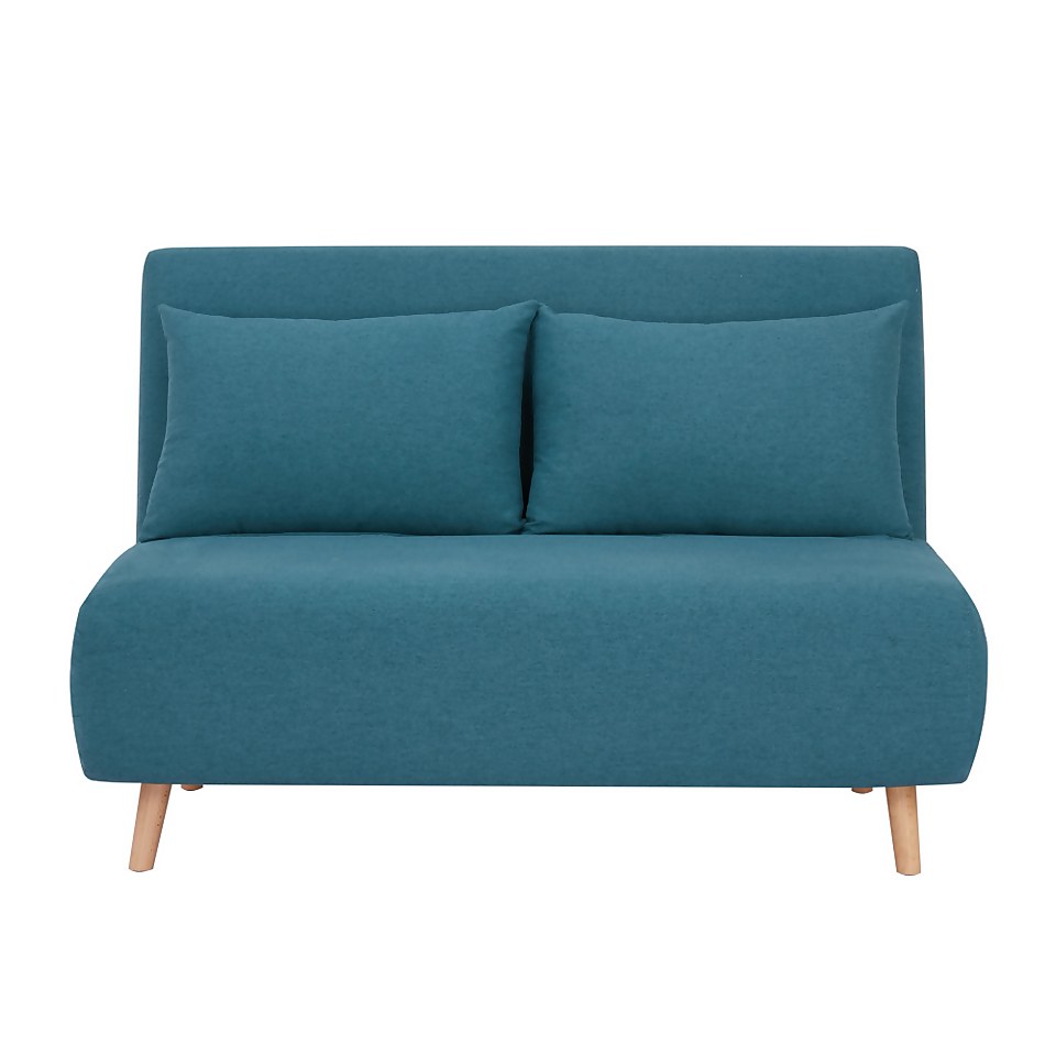 Freya Folding Sofa Bed Peacock Homebase