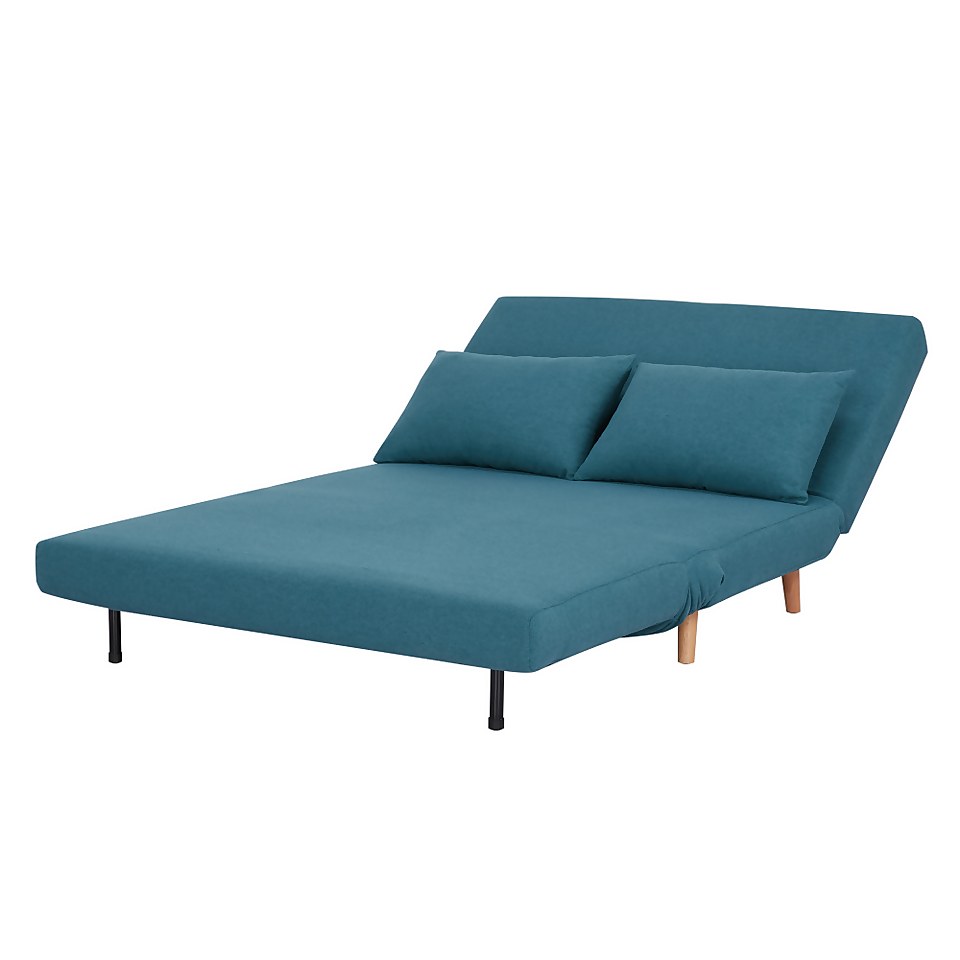 Freya Folding Sofa Bed Peacock Homebase