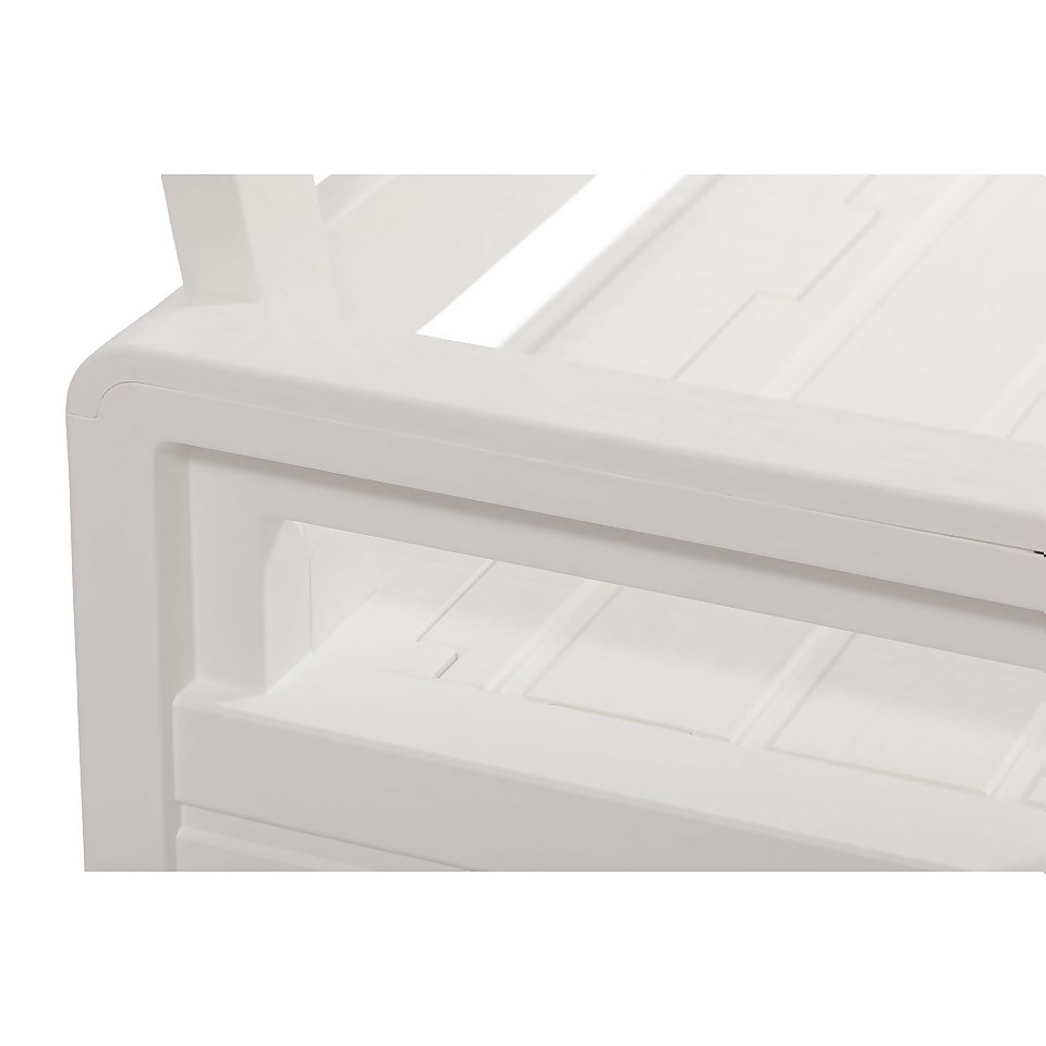 Toomax Forever Spring Storage Bench - White