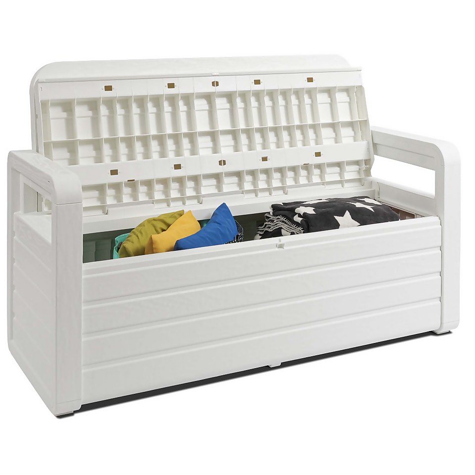 Toomax Forever Spring Storage Bench - White
