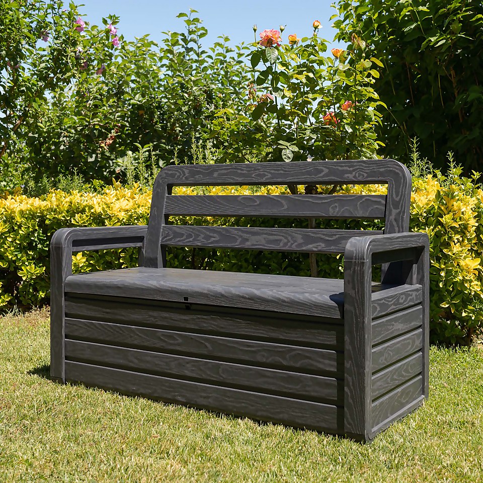 Toomax Forever Spring Storage Bench - Anthracite