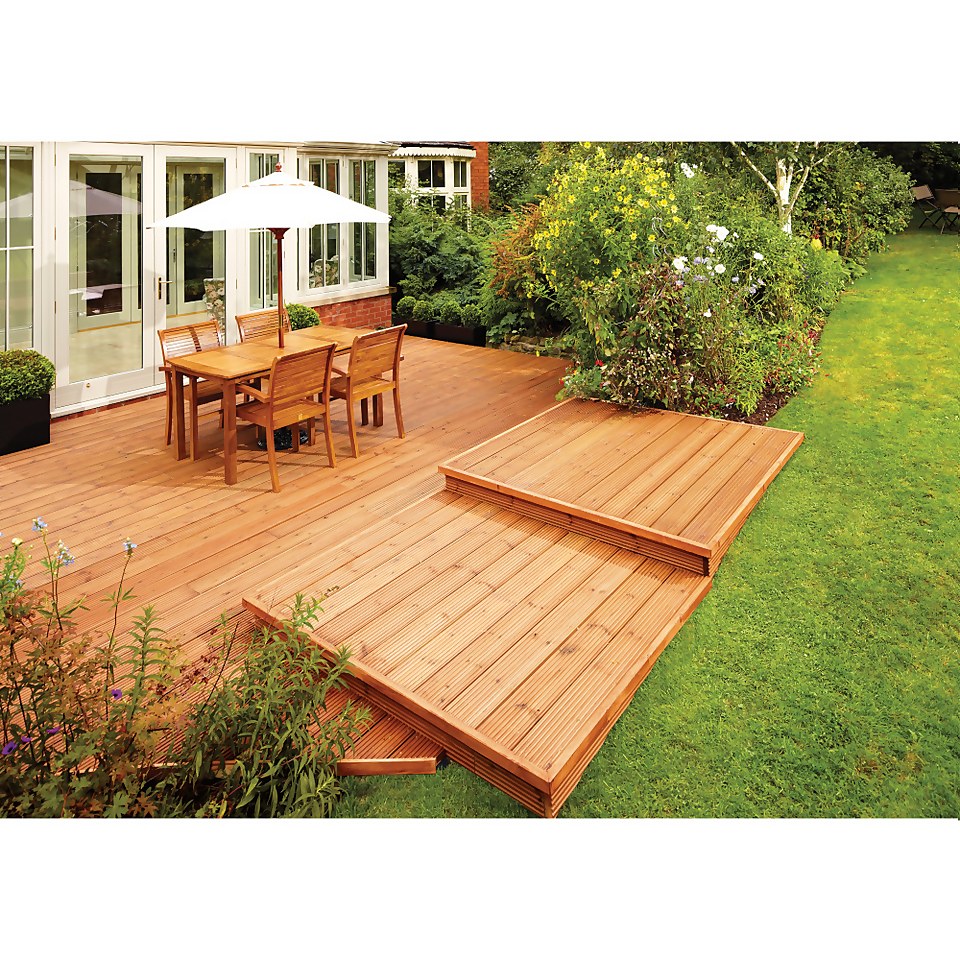 Ronseal Quick Drying Decking Stain Country Oak - 5L