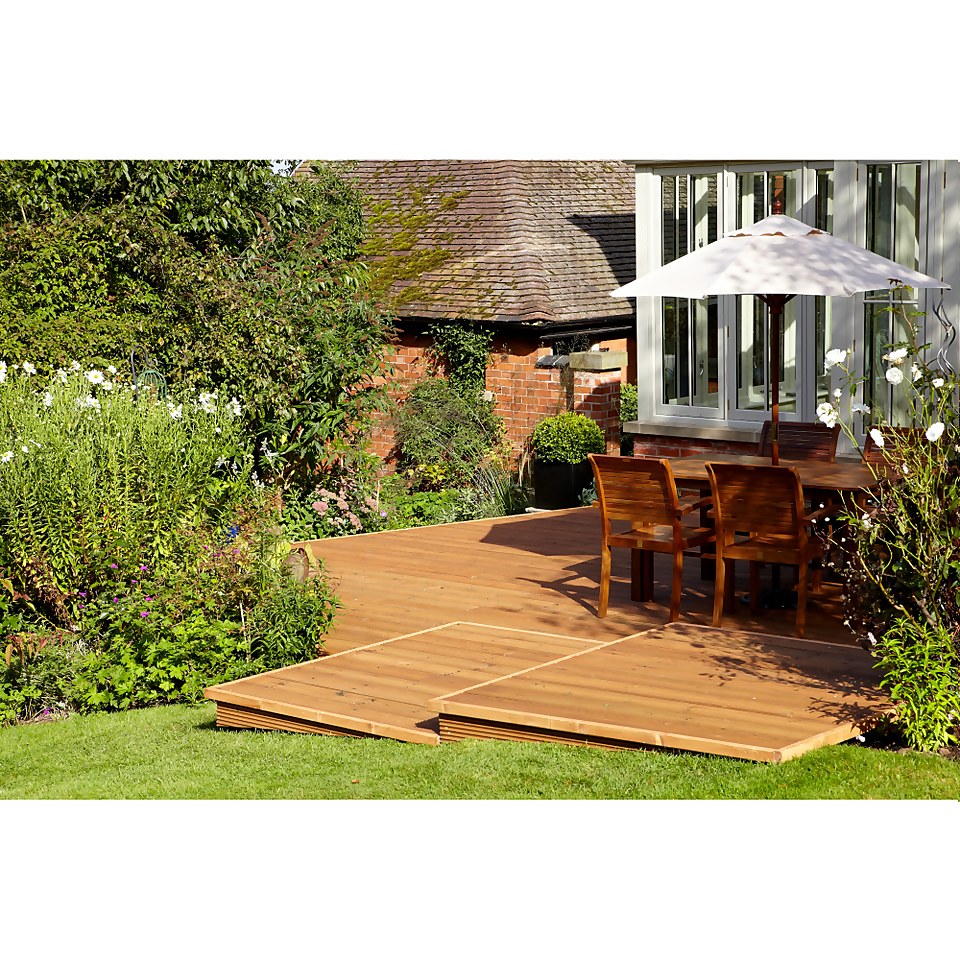 Ronseal Quick Drying Decking Stain Country Oak - 5L