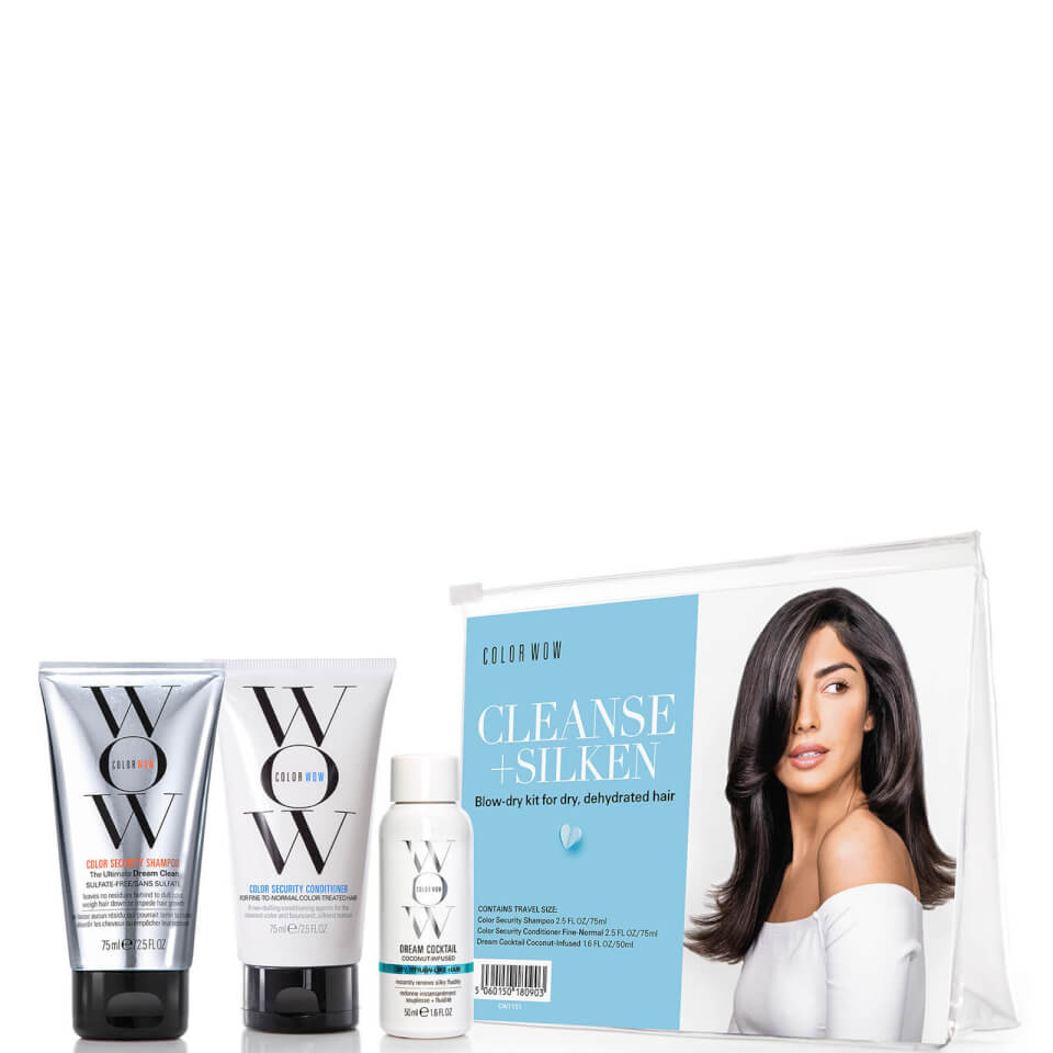 Color Wow Cleanse and Silken Blow-Dry Kit