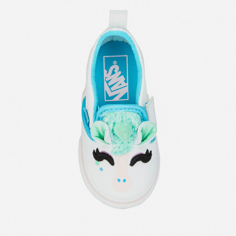 Vans Toddlers Unicorn Slip On Trainer Blue Atol Allsole