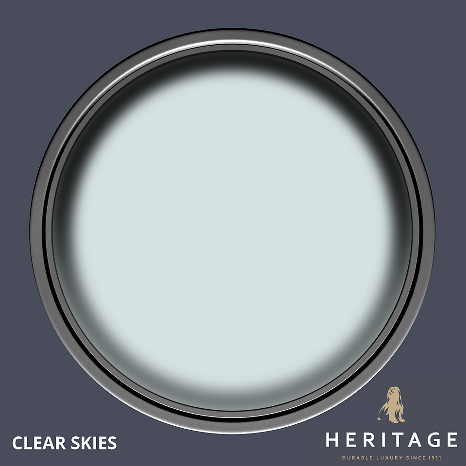 Dulux Heritage Eggshell Paint Clear Skies - 750ml