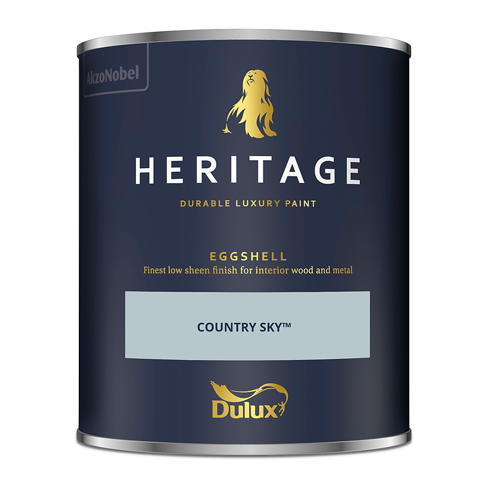 Dulux Heritage Eggshell Paint Country Sky - 750ml