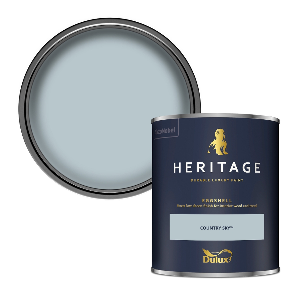 Dulux Heritage Eggshell Paint Country Sky - 750ml