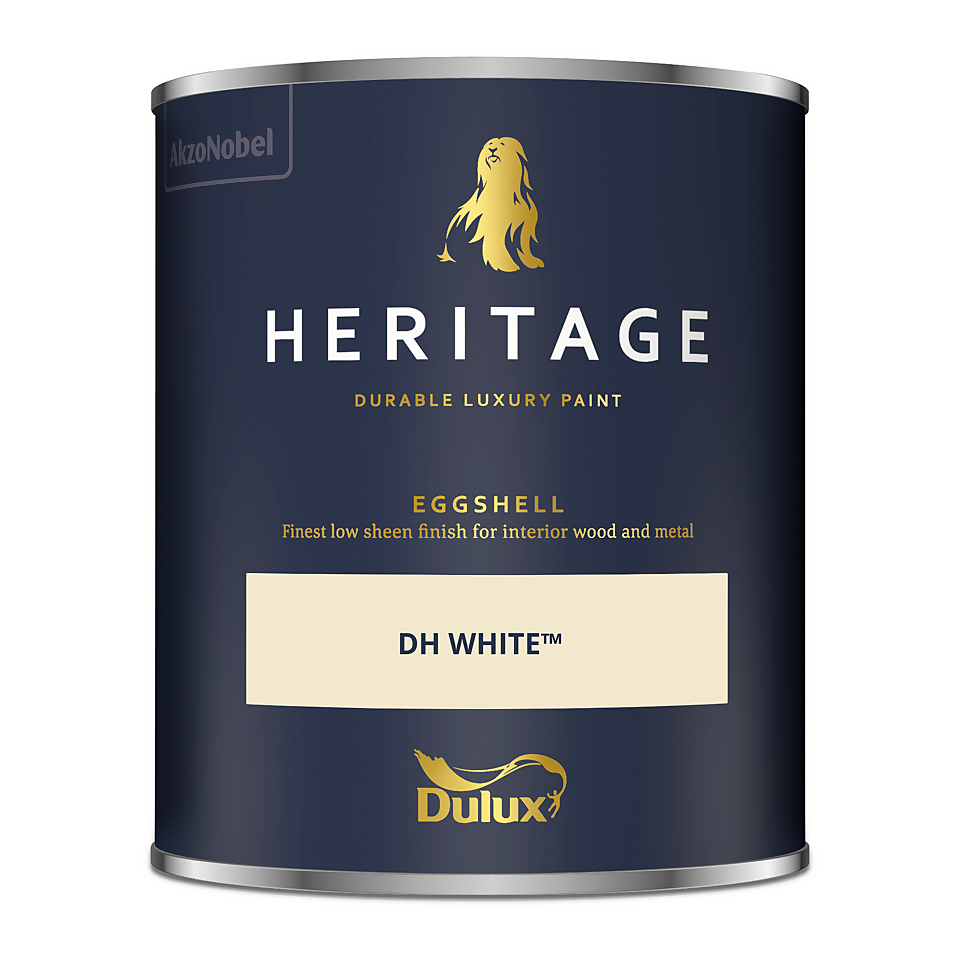 Dulux Heritage Eggshell Paint DH White - 750ml
