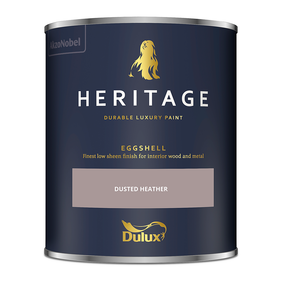 Dulux Heritage Eggshell Paint Dusted Heather - 750ml