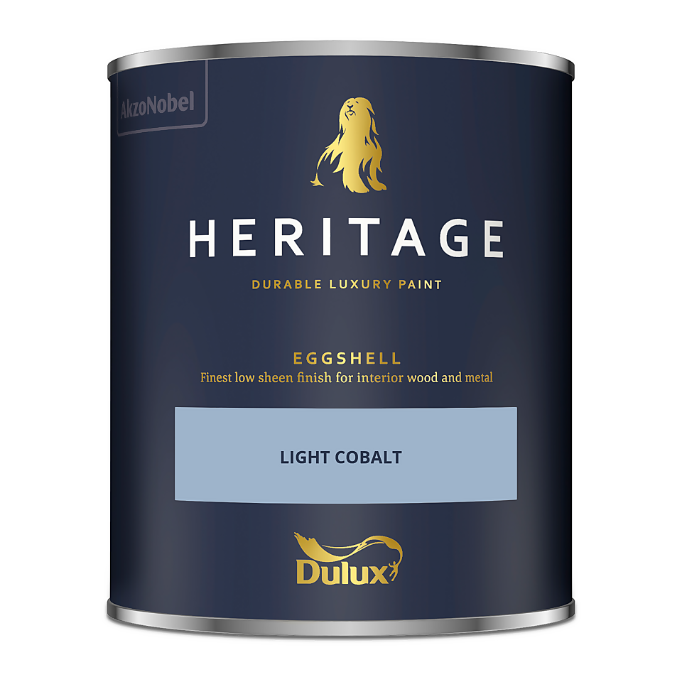 Dulux Heritage Eggshell Paint Light Cobalt - 750ml