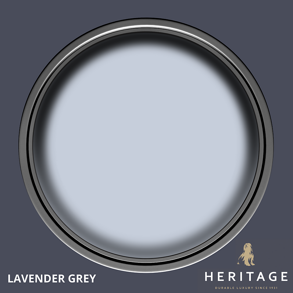 Dulux Heritage Eggshell Paint Lavender Grey - 750ml