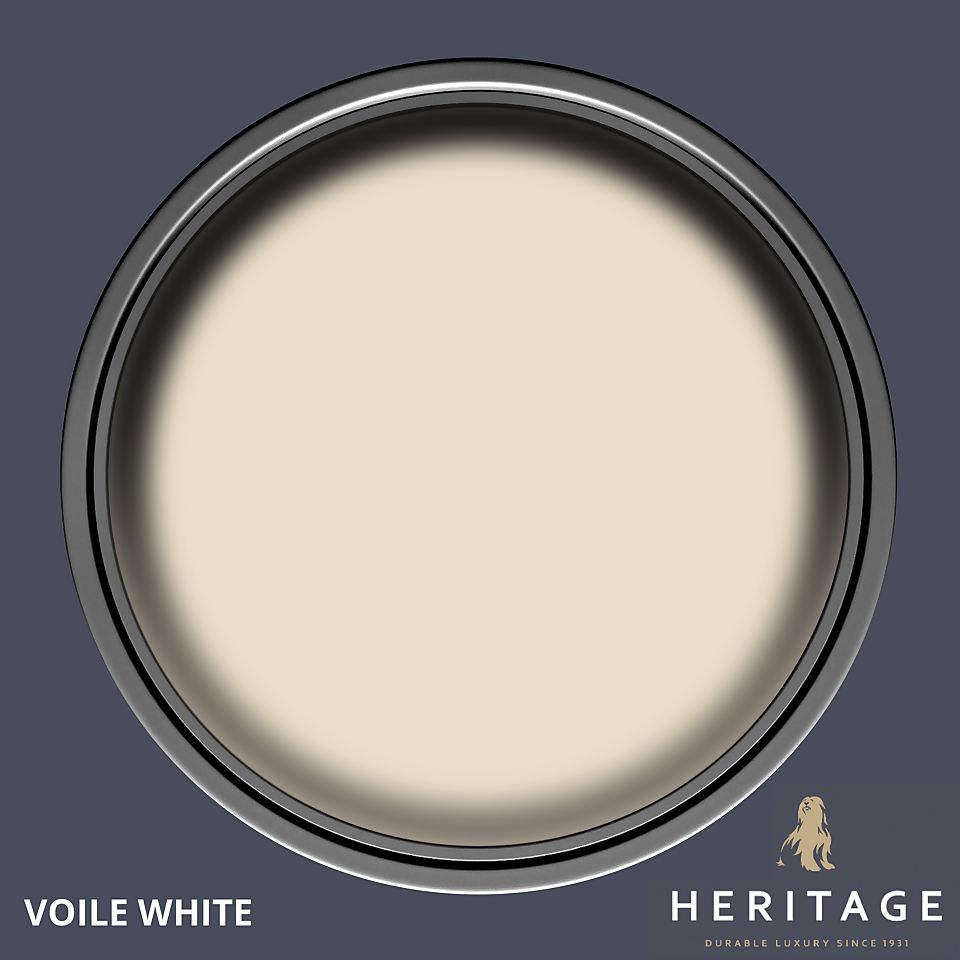 Dulux Heritage Eggshell Paint Voile White - 750ml