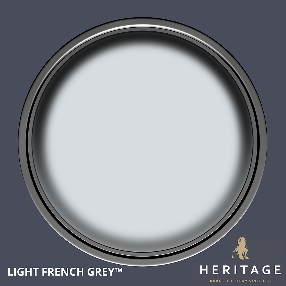 Dulux Heritage Eggshell Paint Light French Grey - 750ml