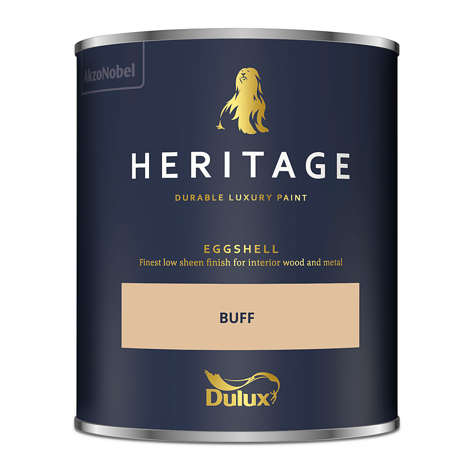Dulux Heritage Eggshell Paint Buff - 750ml
