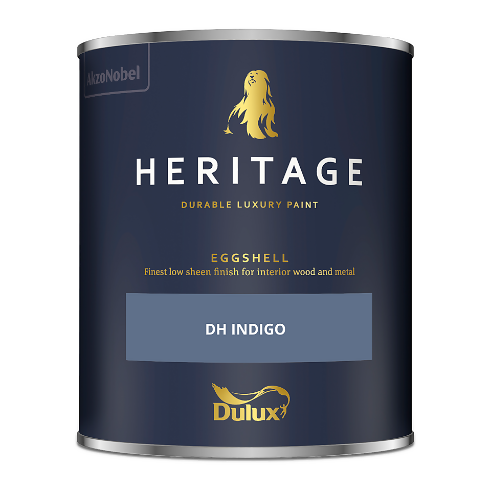Dulux Heritage Eggshell Paint DH Indigo - 750ml