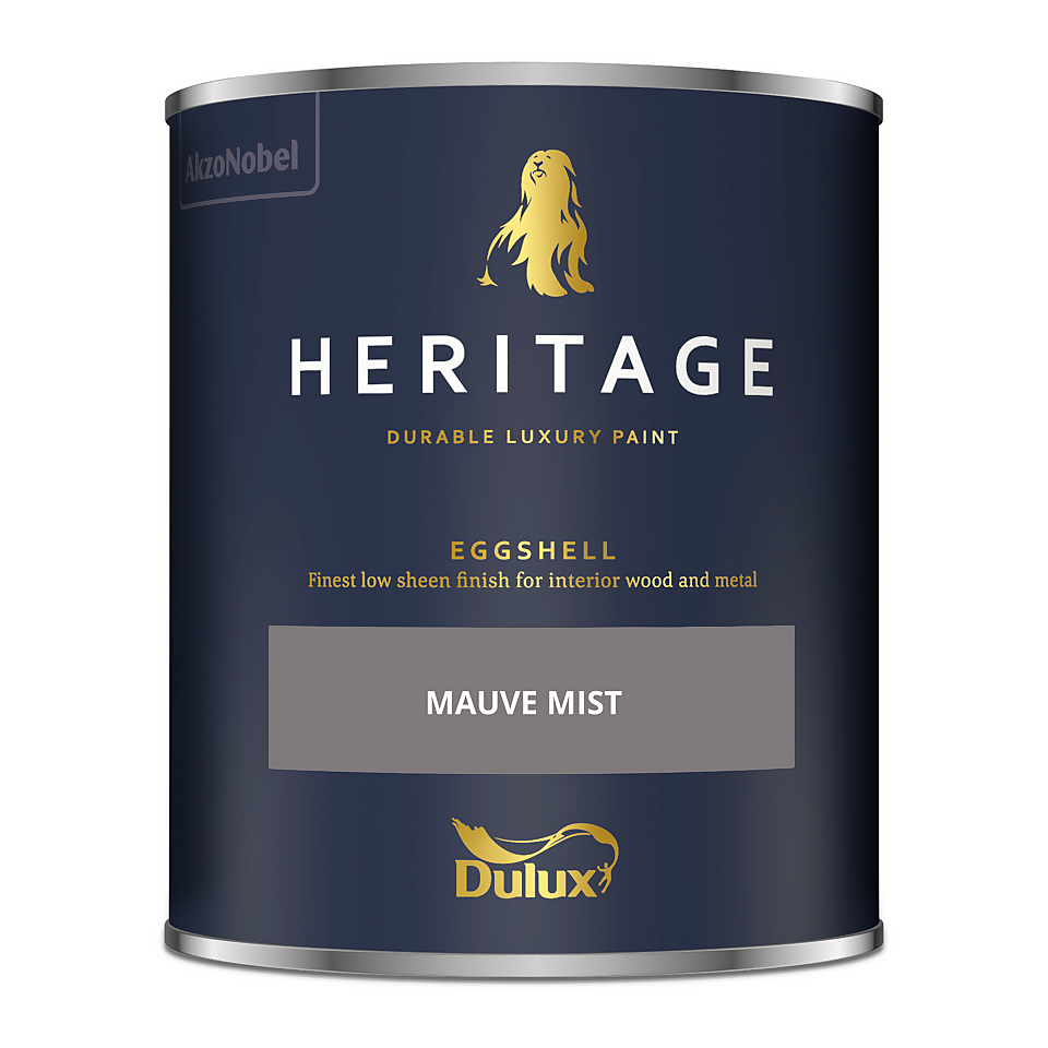 Dulux Heritage Eggshell Paint Mauve Mist - 750ml