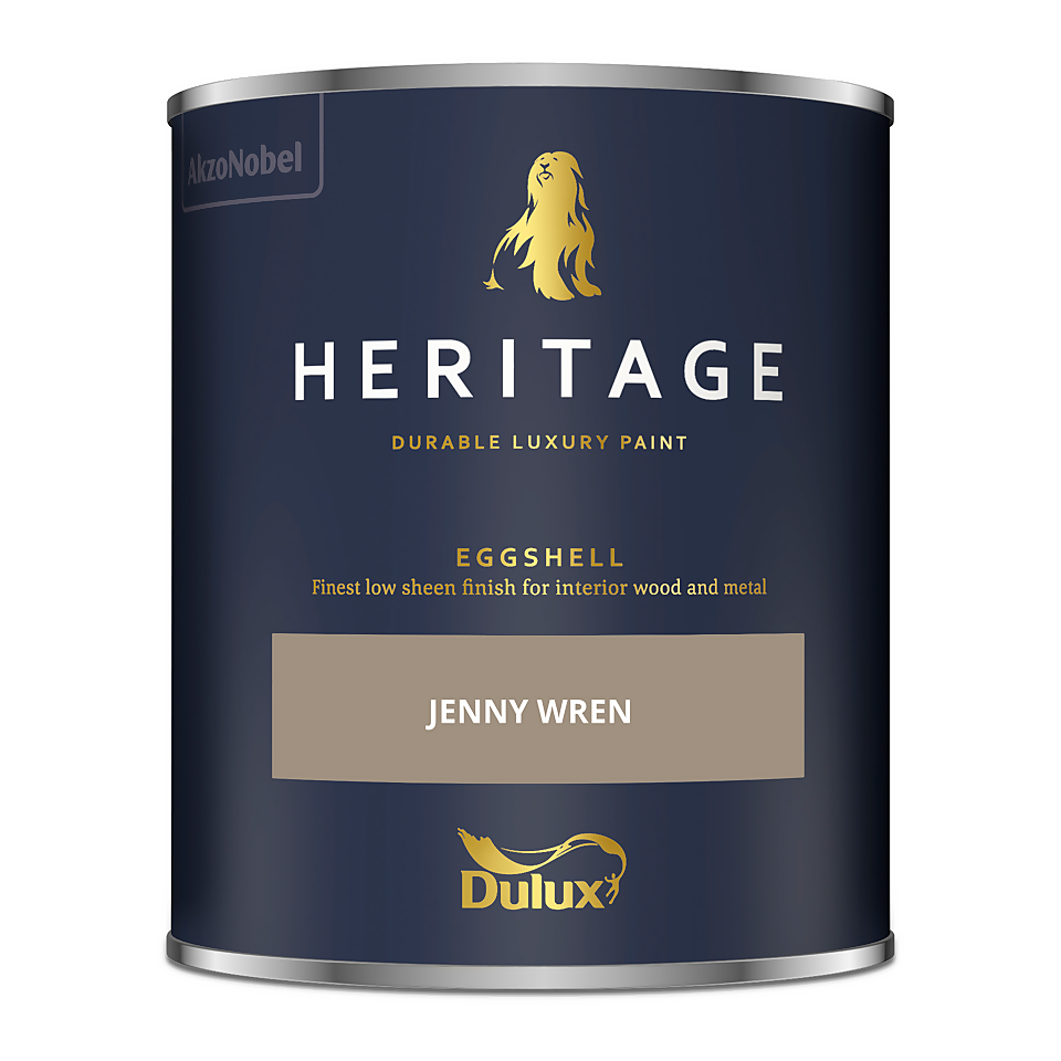 Dulux Heritage Eggshell Paint Jenny Wren - 750ml