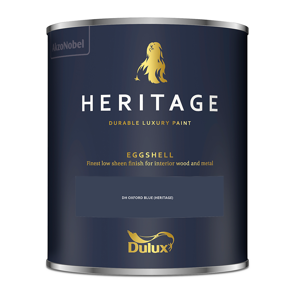 Dulux Heritage Eggshell Paint DH Oxford Blue - 750ml