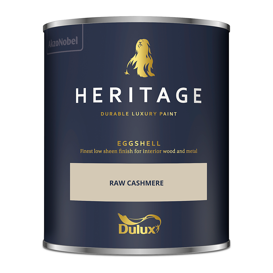 Dulux Heritage Eggshell Paint Raw Cashmere - 750ml