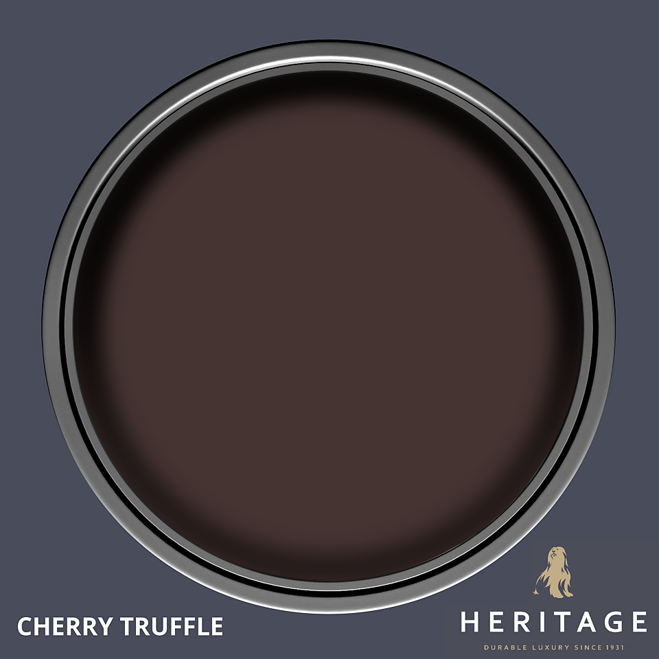 Dulux Heritage Eggshell Paint Cherry Truffle - 750ml