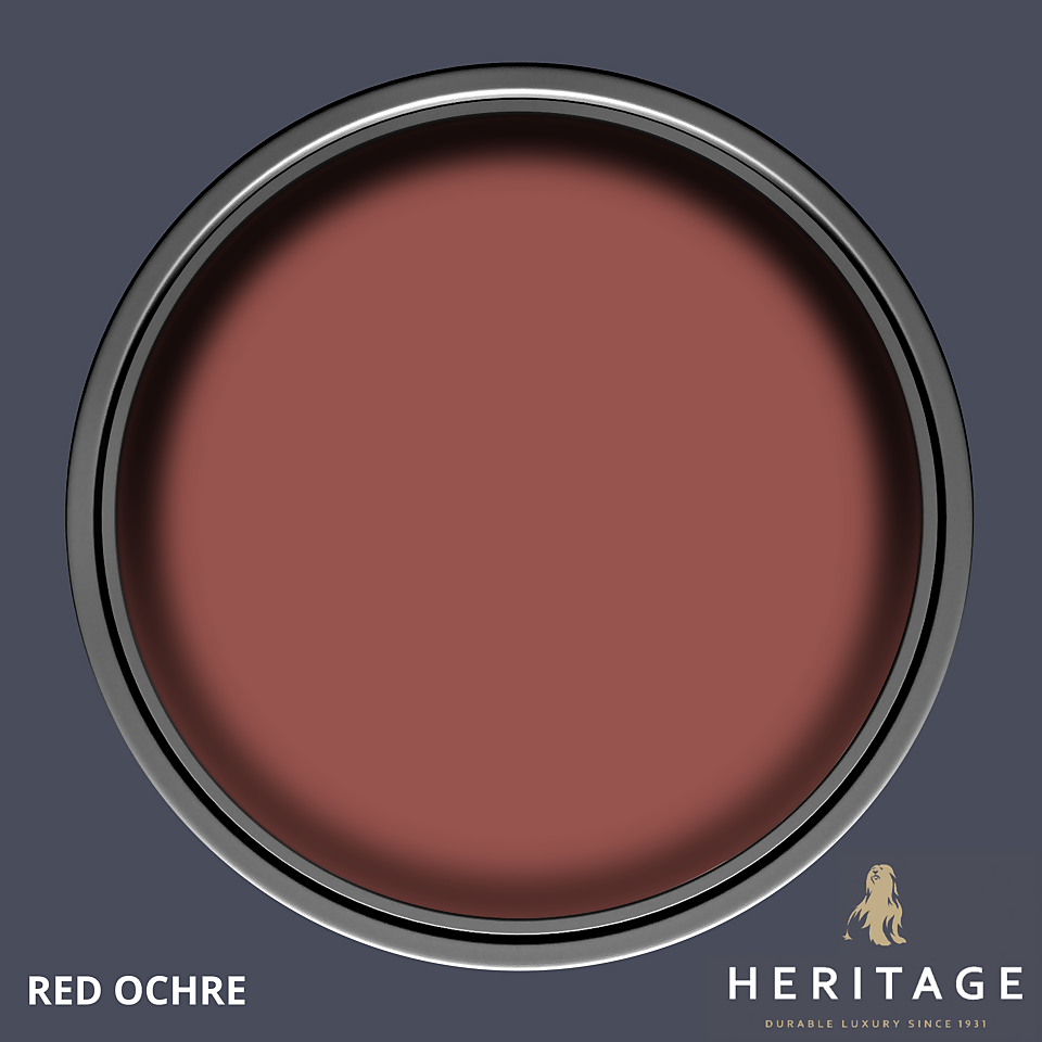 Dulux Heritage Eggshell Paint Red Ochre - 750ml