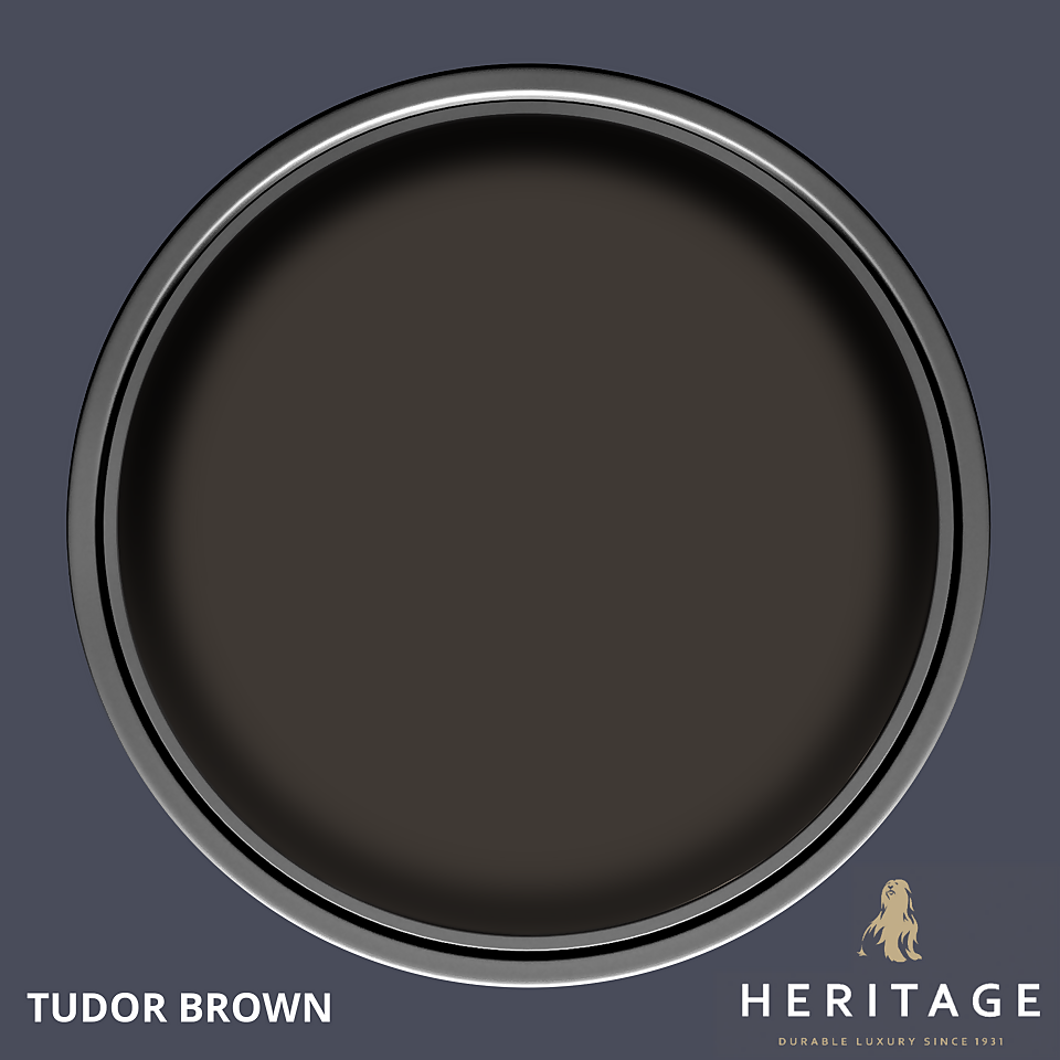 Dulux Heritage Eggshell Paint Tudor Brown - 750ml
