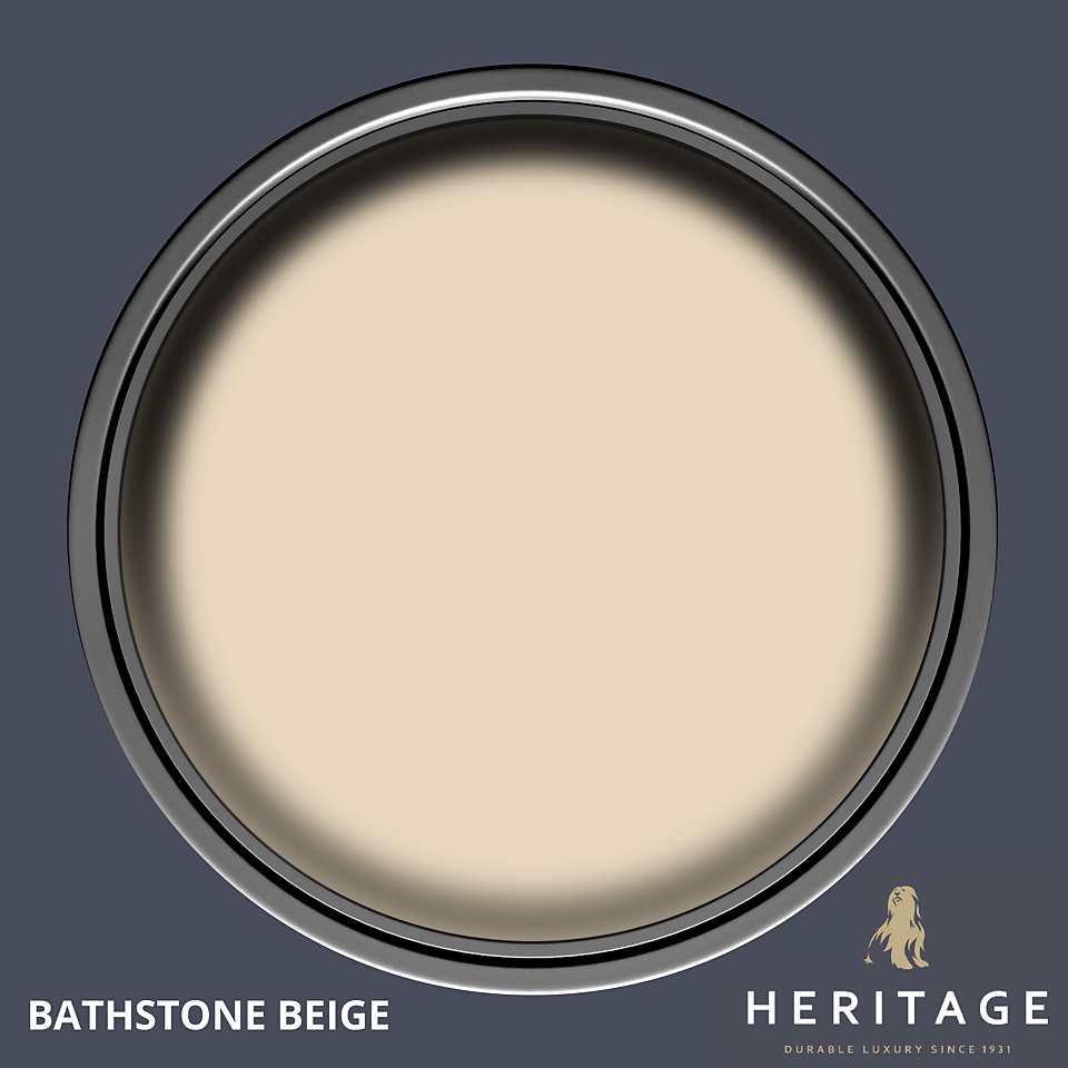 Dulux Heritage Matt Emulsion Paint Bathstone Beige - 2.5L