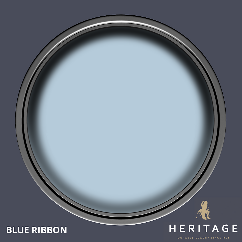Dulux Heritage Matt Emulsion Paint Blue Ribbon - 2.5L