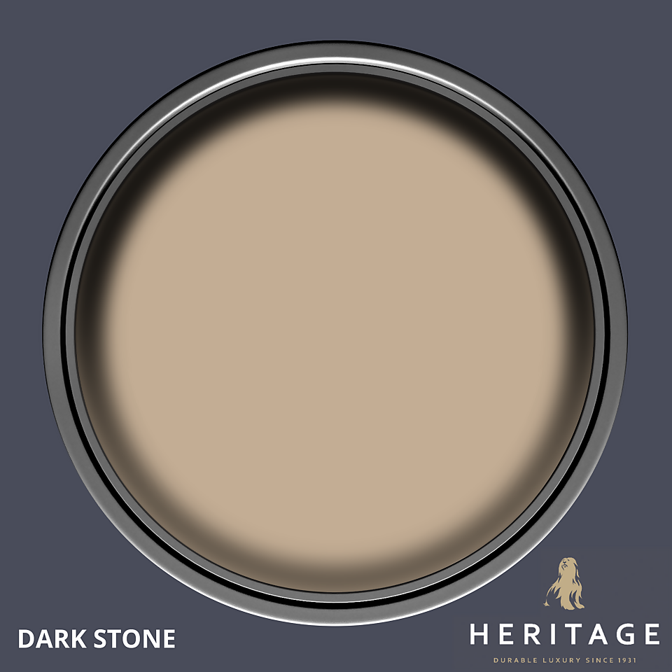 Dulux Heritage Matt Emulsion Paint Dark Stone - 2.5L