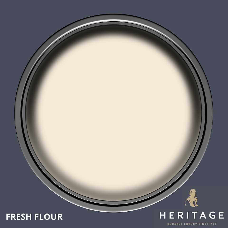 Dulux Heritage Matt Emulsion Paint Fresh Flour - 2.5L