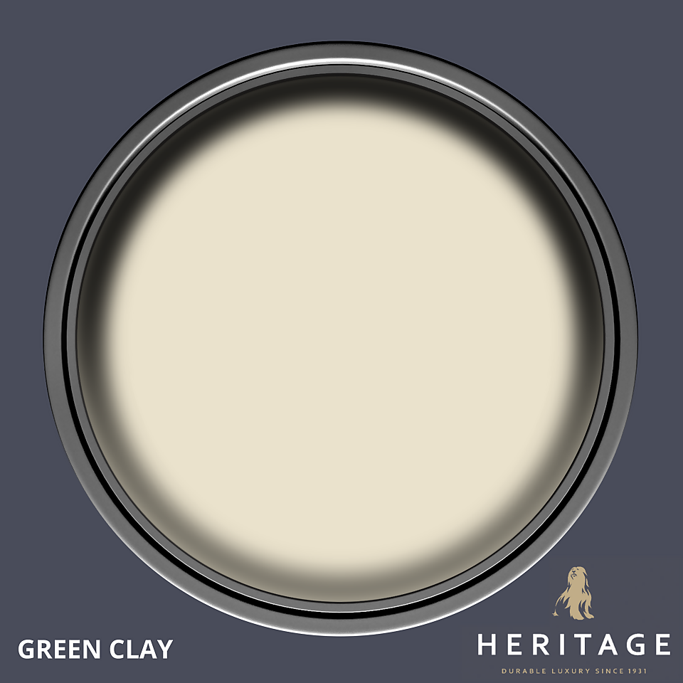 Dulux Heritage Matt Emulsion Paint Green Clay - 2.5L