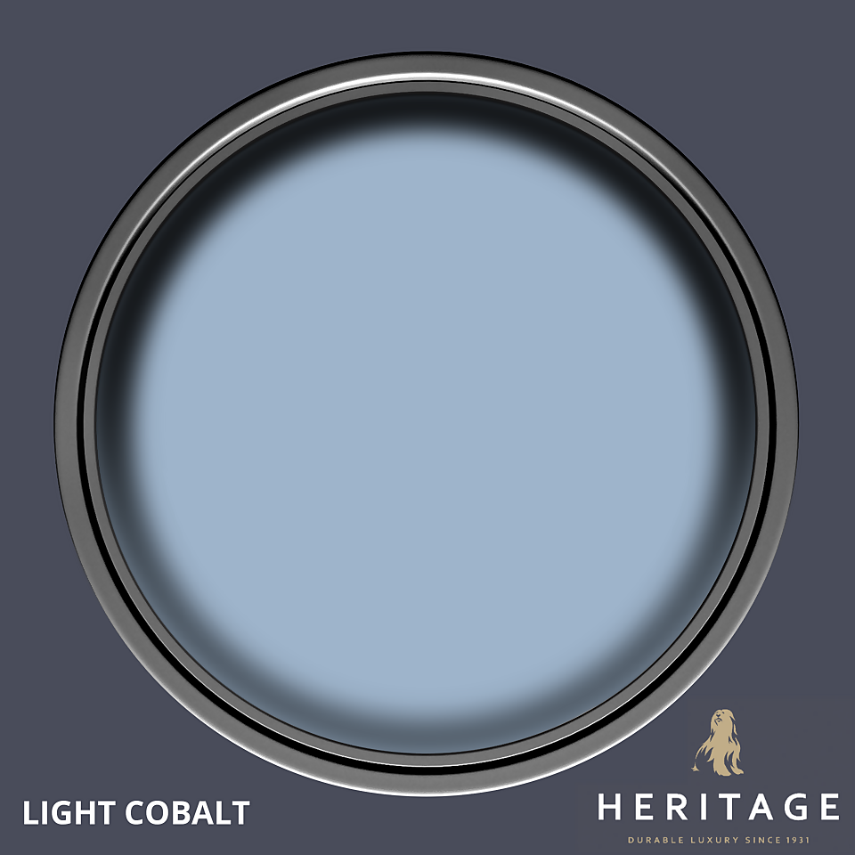 Dulux Heritage Matt Emulsion Paint Light Cobalt - 2.5L
